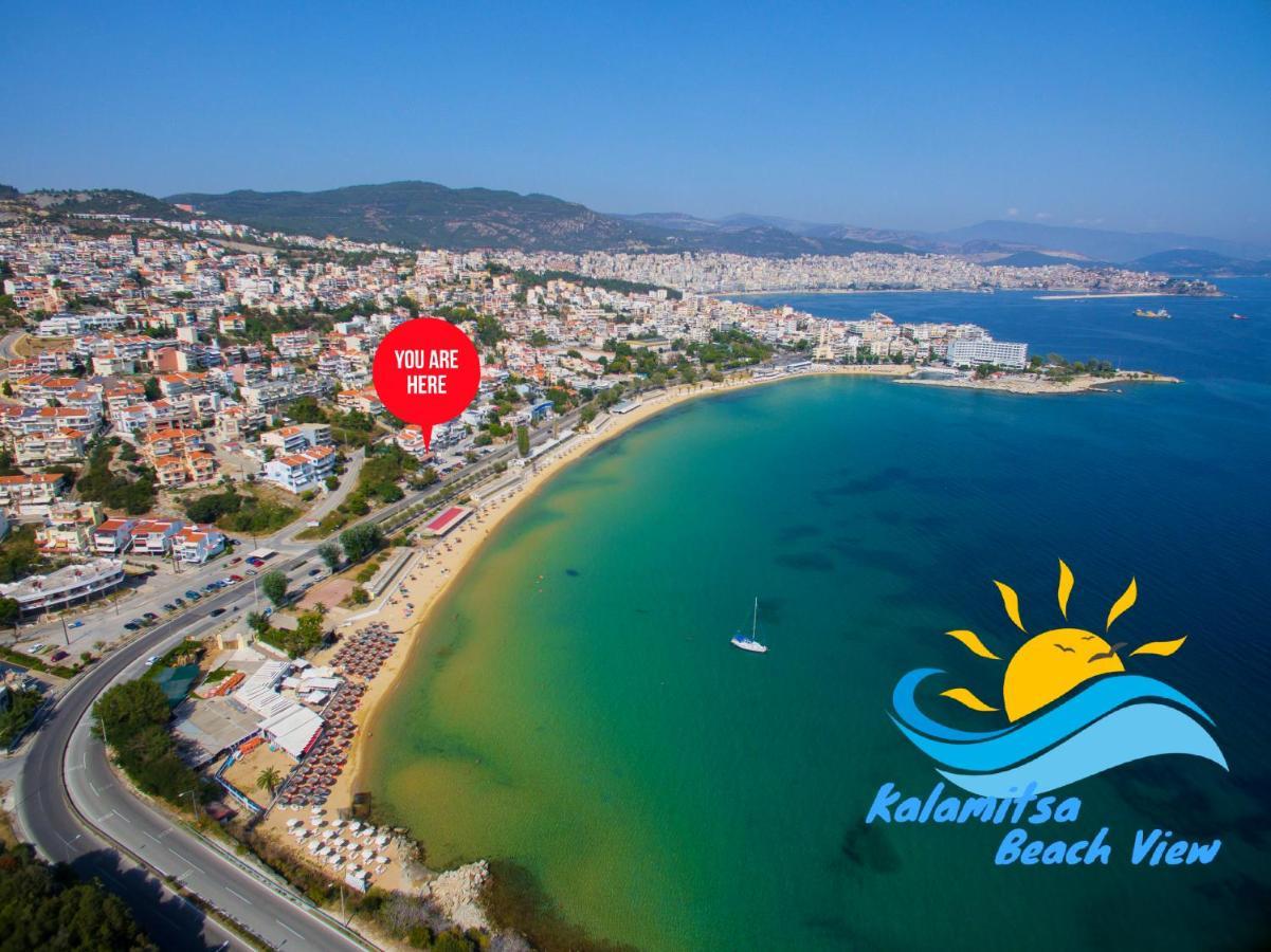 Kalamitsa Beach View Kavála Luaran gambar