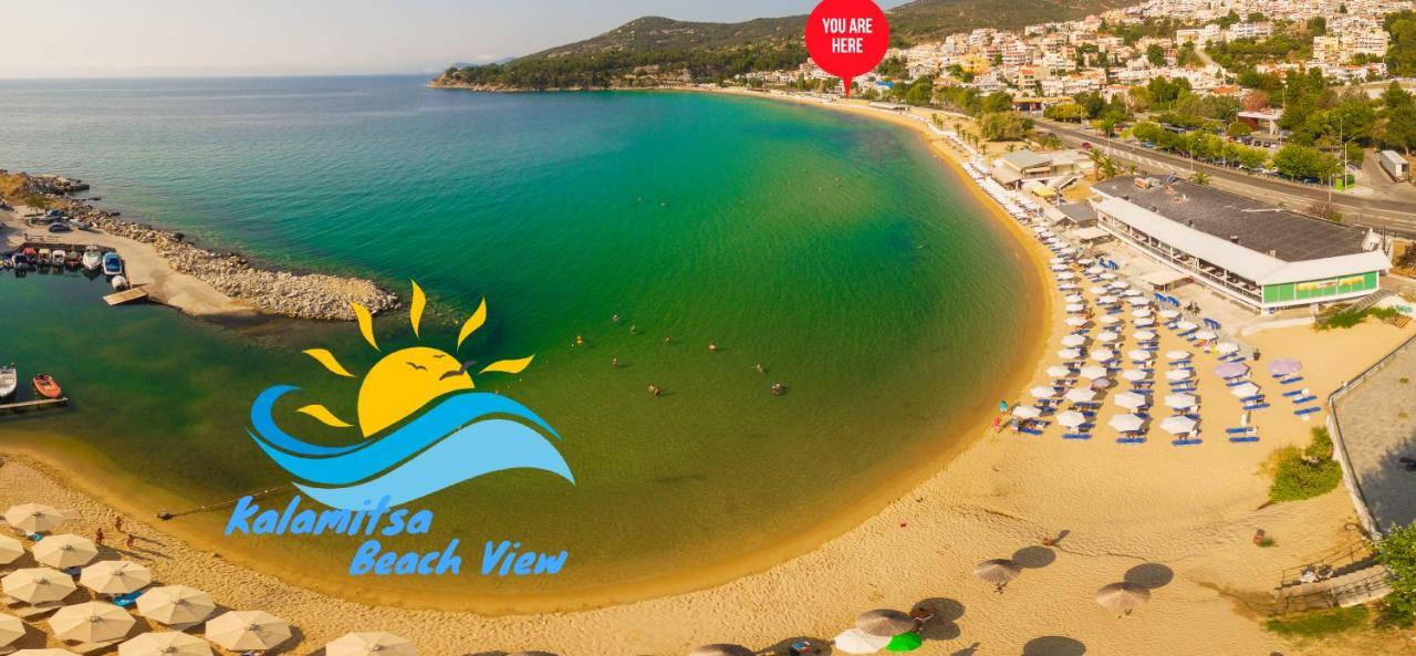 Kalamitsa Beach View Kavála Luaran gambar